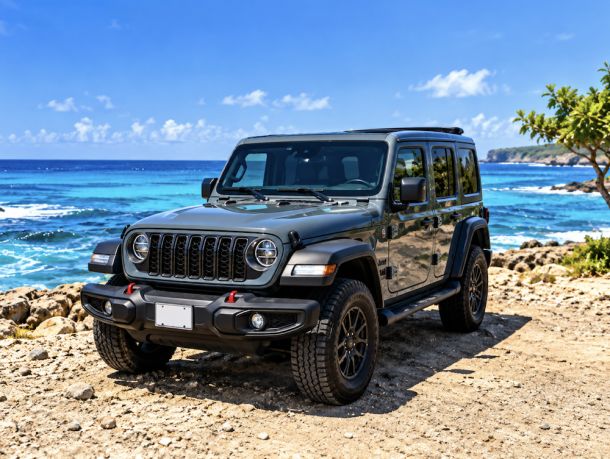 Jeep Wrangler convertible electric Sunroof Unlimited
