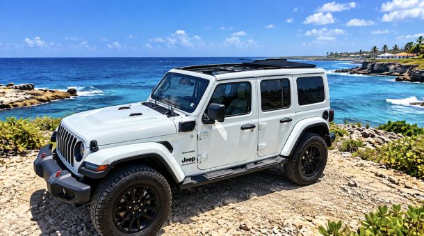 Jeep Wrangler Hybride Convertible met elektrisch Sunroof Unlimited 4xe