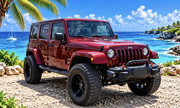 Jeep Wrangler Bordeaux Special edition