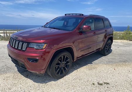 Jeep Grand Cherokee rood