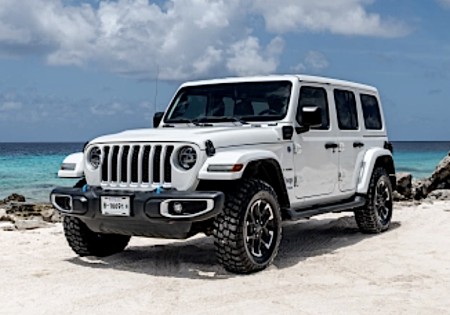 Jeep Wrangler huren met onbeperkte kilometers voor 1,2 of 3 dagen